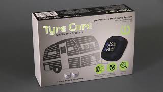 T3 - Tyre Care Caravan Trailer 2 Wheel TPMS Product Information