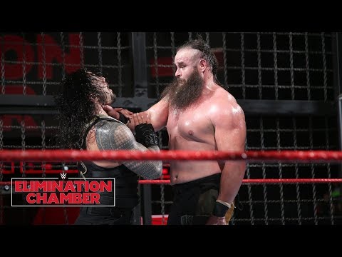 Braun Strowman leaves a path of destruction: WWE Elimination Chamber 2018