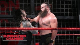 Braun Strowman leaves a path of destruction: WWE Elimination Chamber 2018
