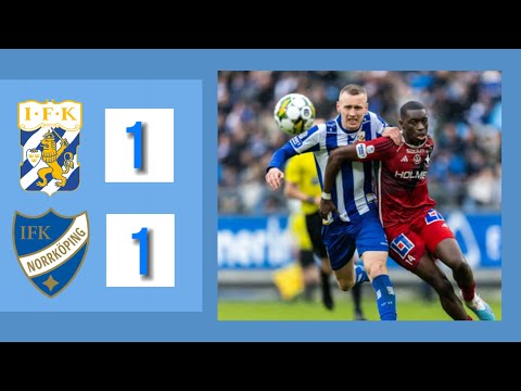 IFK Göteborg mot IFK Norrköping 1-1 | höjdpunkter