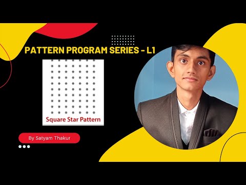 Square Star Pattern Pattern Program Series L 1 Java