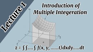Introduction of Multiple Integeration | How to solve multiple Integeration | #Integeral
