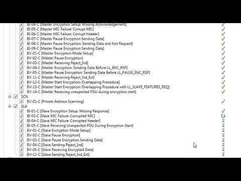 Zephyr OS BLE controller conformance testing