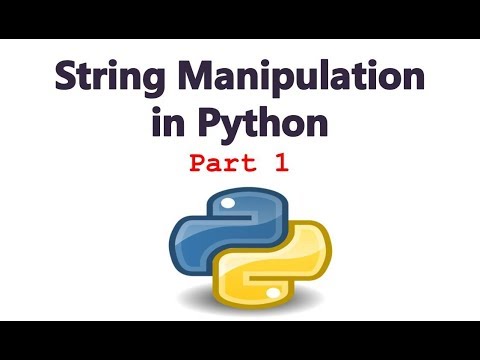 String Handling in Python - Part 1