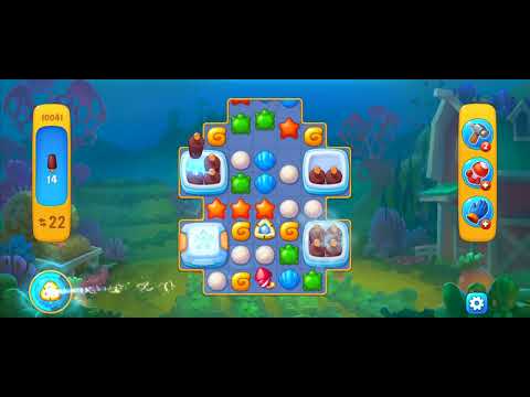 Fishdom Easy Level 10041 [Ice-Creams] (with ingame lightning and bomb boosters) @choraelmin