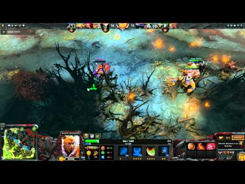 LEGION COMMANDER + ARMLET = UNDYING