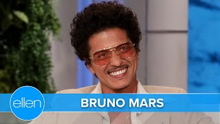 Bruno Mars Gets Ellen&#39;s Vacation Started