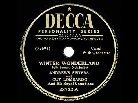 1946 Andrews Sisters & Guy Lombardo - Winter Wonderland