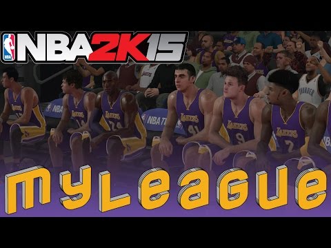 NBA 2K15 MyLeague Mode Ep.25 - Tired Lakers Have Issues - Facing the Thunder!