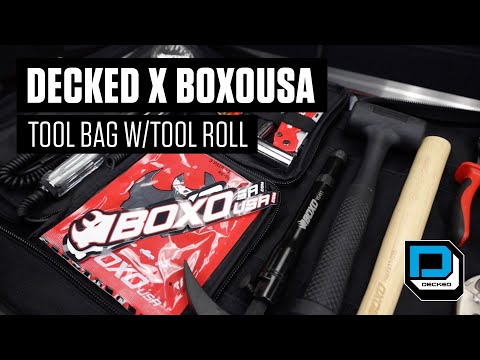 DECKED x BoxoUSA | Tool Bag with Tool Roll