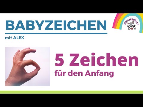 Babyzeichen - 5 Zeichen für den Anfang
