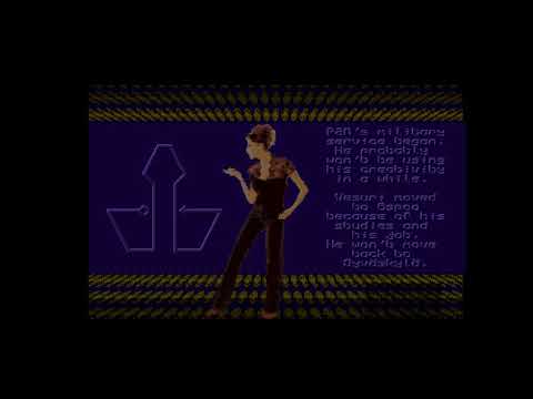 AMIGA-Demo "Da Jormas: Monomeno 67 (Intro)"