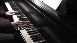 O SOLE MIO / IT'S NOW OR NEVER - ( solo piano with lyrics)