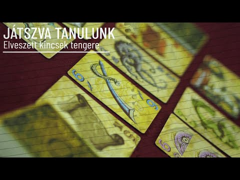 Elveszett kincsek tengere társasjáték JÁTSZVA TANULUNK - reflexshop