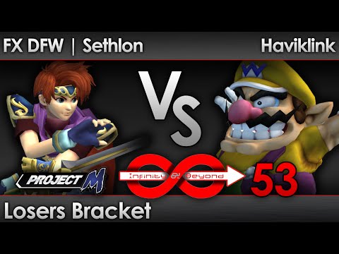 IaB! 53 PM - FX DFW | Sethlon (Roy) vs Haviklink (Wario) - Losers Bracket