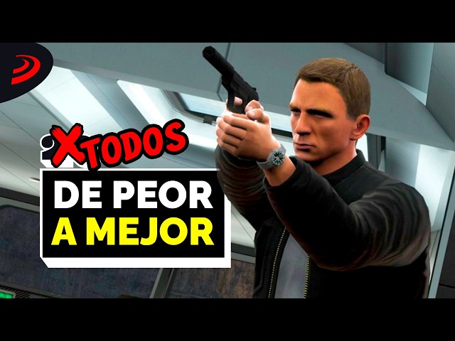 Todos los juegos de 007 JAMES BOND ordenados de PEOR a MEJOR