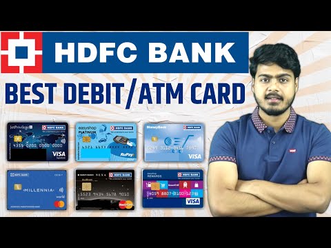 Best HDFC Bank Atm/debit card | Hdfc atm card features, fees & charges