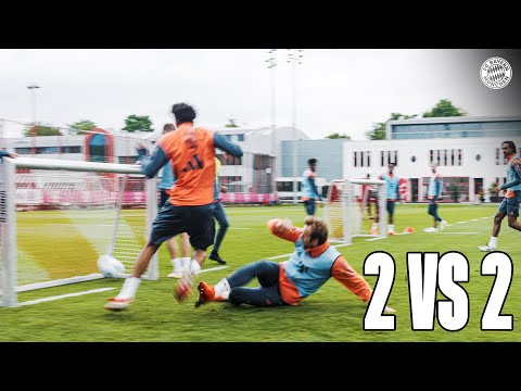 2 vs. 2 in training – intense duels 😤⚡