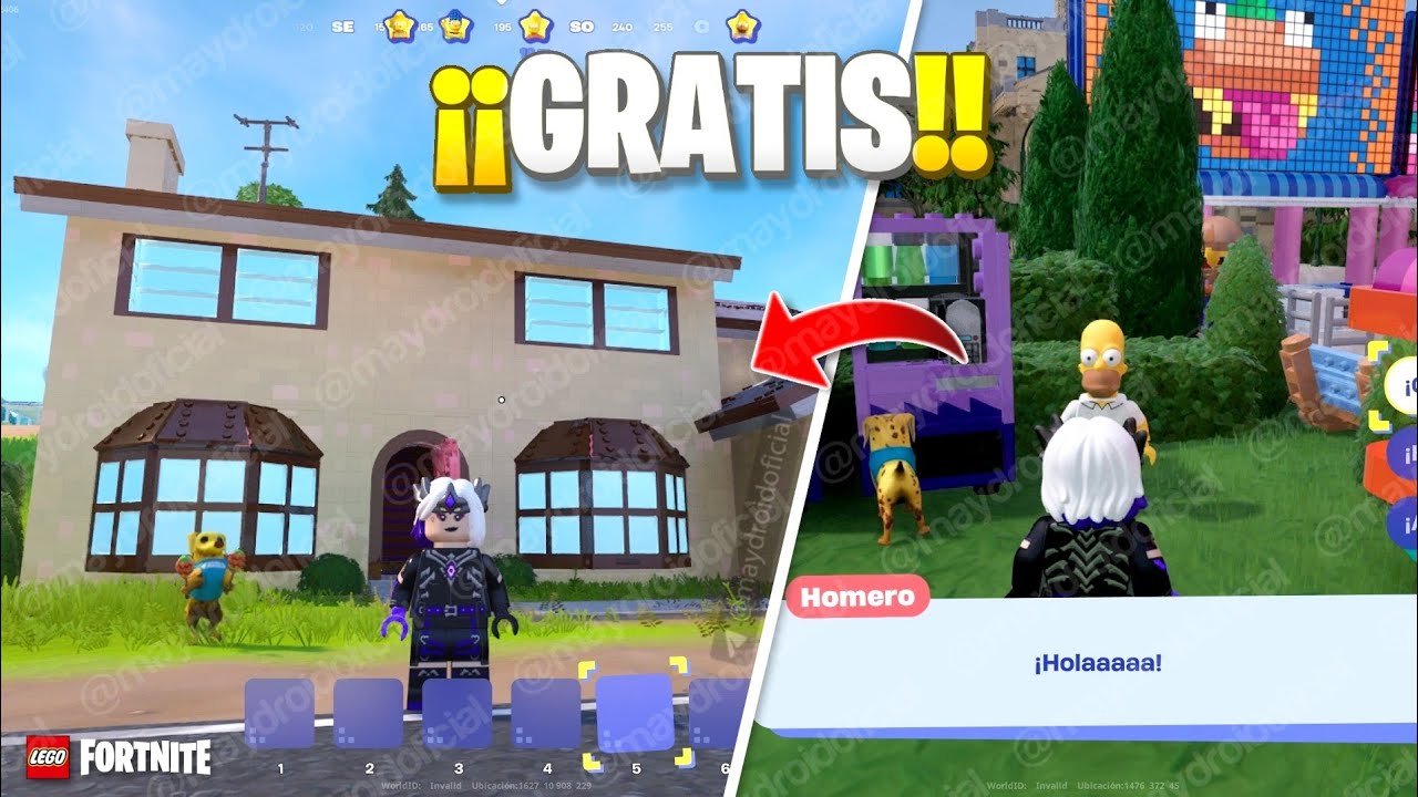 🤯 CÓMO CONSEGUIR GRATIS el Set LEGO de Los Simpson en LEGO FORTNITE | GUÍA COMPLETA DEFINITIVA