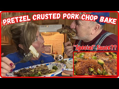 Pretzel Crusted Pork Chops with Special Sauce 🍽️ | Crispy, Juicy & Full of Flavor!