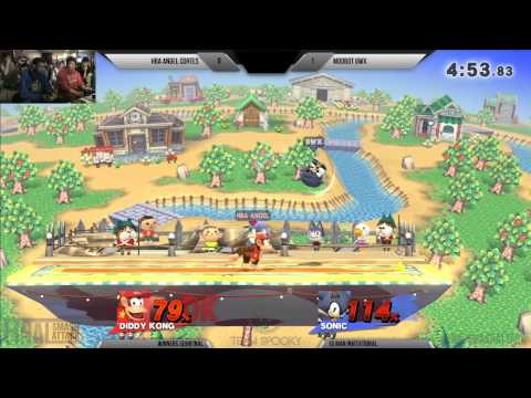 Final Smash Attack - SSB4 High Stakes Invitational 1v1 - HBA Angel Cortes vs Modbot 6WX
