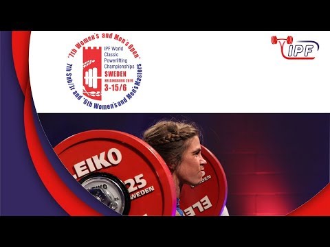 Women Open, 57 kg - World Classic Powerlifting Championships 2019