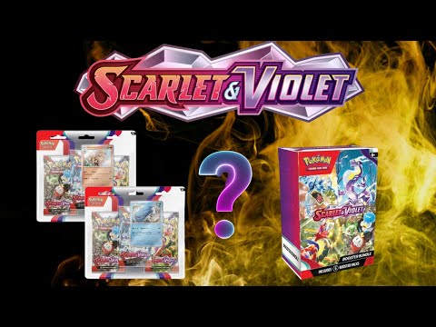*WOW* Scarlet & Violet 3- Pack Blister & Booster Bundle
