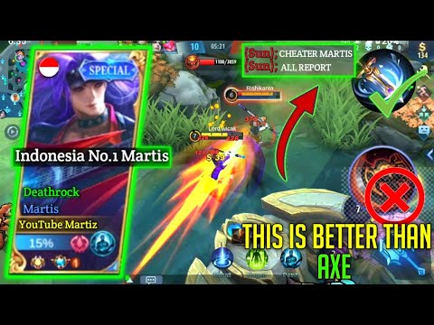 MARTIS USER TRY WINDSTALKER INSTEAD OF WAR AXE || TOP GLOBAL MARTIS BEST BUILD 2021 - MOBILE LEGENDS