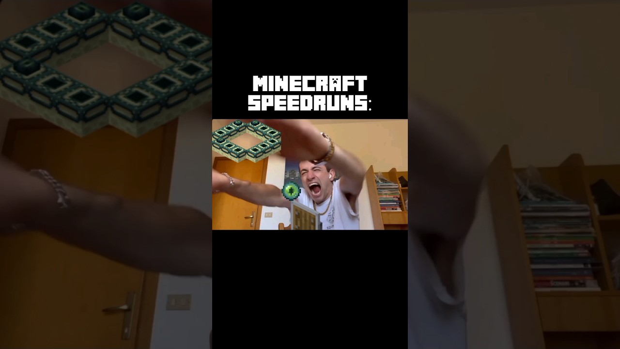 🤣MINECRAFT SPEEDRUNS🤣 #minecraftshorts #minecraft #memes #funny #viral #minecraftmemes #shorts #fyp