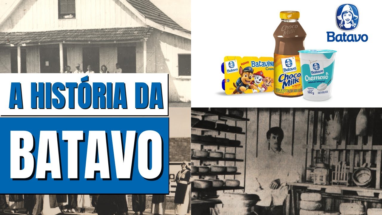 A HISTÓRIA COMPLETA DA MARCA BATAVO | MUITO MAIS QUE LÁCTEOS