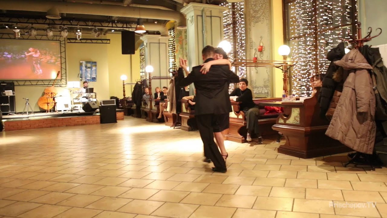 Alexander Prischepov & Olga Plakhova, Moscow, Prischepov Milonga "Orangereya" 03.04.2016