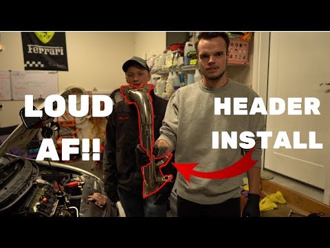 DC Header Install on Honda Civic EX | LOUD AF!