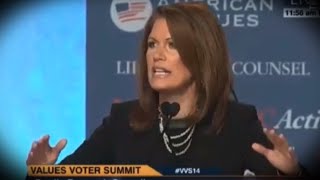 Michele Bachmann's Frenzied Bloodlust Delights Values Voters