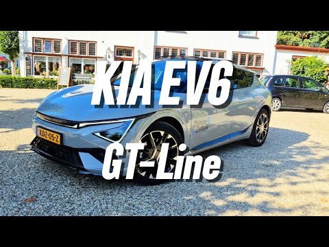 Kia EV6 GT-Line 84 kWh Panoramisch schuif-/kanteldak | Verwarmbare en geventileerde stoelen | V2L | Meridian Premium Sound System | 360 camera | Metallic lak | Fabrieksgarantie t/m 11-04-2033 + 3x 1 jaar* | NAP