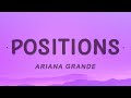 Ariana Grande Positions Lyrics