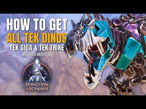 How to get a Tek Giga and Tek Trike! | ASA Extinction