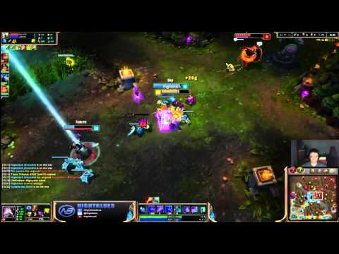 Nightblue3 - Kassadin vs Gragas Challenger ranked solo queue Jungler