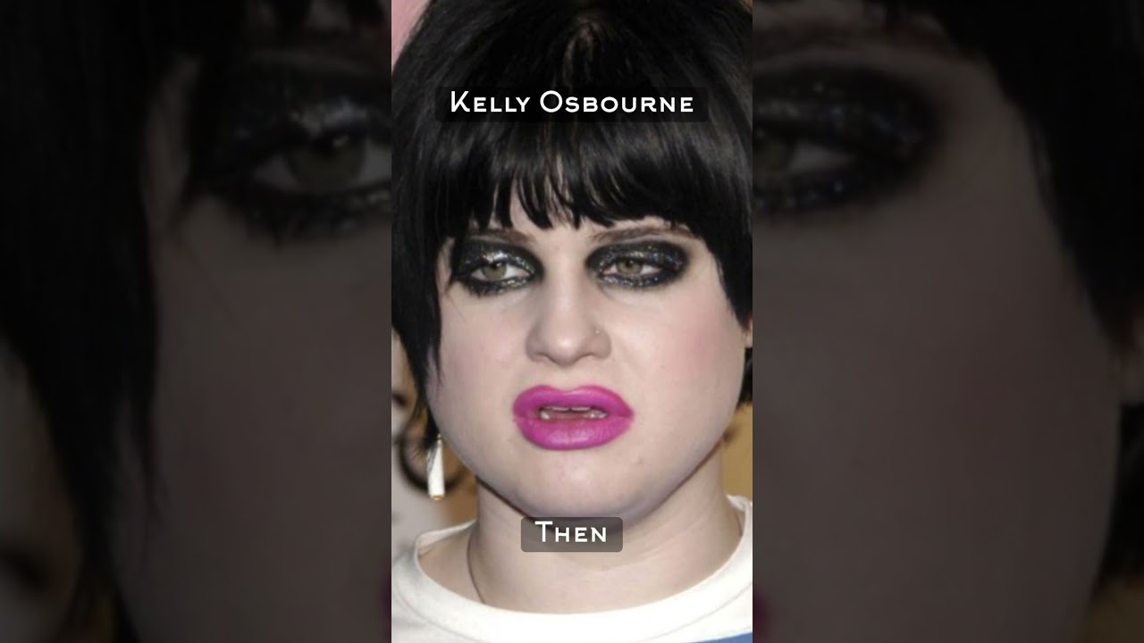 Kelly Osbourne then and now #shorts