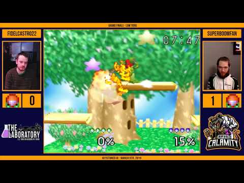 Keystoned III | Fidelcastro22 (Samus) vs SuPeRbOoMfAn (/C2) - Grand Finals - lOW tIERS - Super Smash