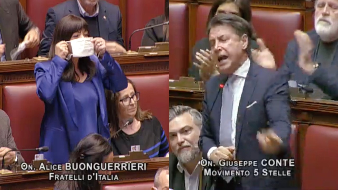 BAGARRE IN AULA, CONTE: "AVETE IMPARATO A METTERE LE MASCHERINE MA NON CONOSCETE LA DEMOCRAZIA"