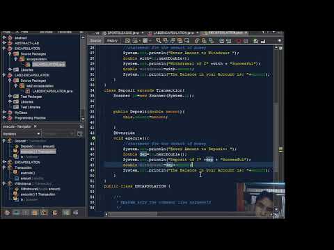 Java Encapsulation Lab 2