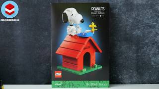 LEGO Ideas 21368 Peanuts: Snoopy's Doghouse - LEGO Speed Build Review