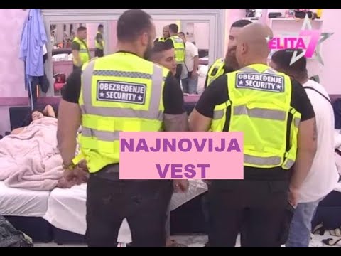 VANREDNO - PRODUKCIJA POSLALA SVOG ČLANA u PRATNjI OBEZBEĐENjA #zadruga #zadrugainfo