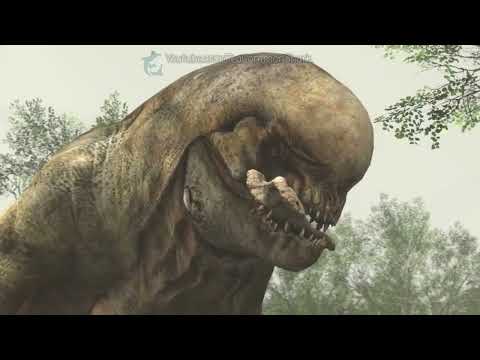 Distortus rex finds a bone...