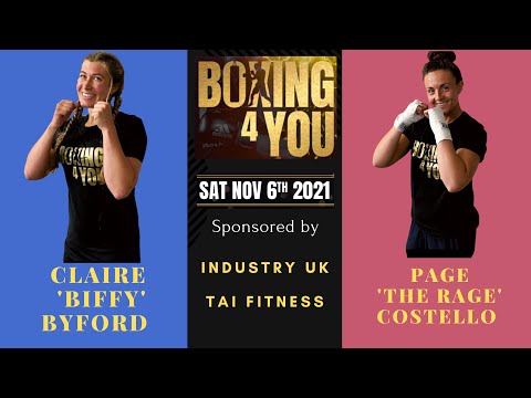 CLAIRE BYFORD -V-  PAIGE COSTELLO - LEFT JAB PROMOTIONS #BOXING