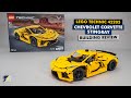 LEGO Technic 42205 Chevrolet Corvette Stingray Detailed Building Review Cool Build Wrong Name