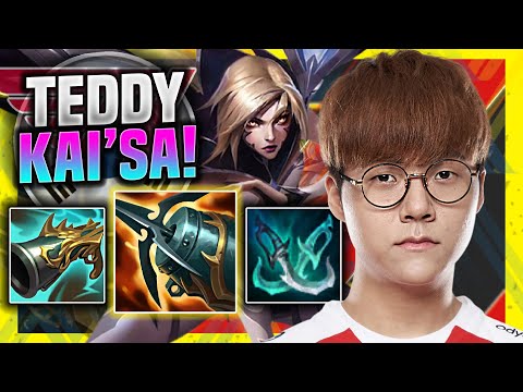 TEDDY WORLD CLASS WITH KAI'SA! - T1 Teddy Plays Kai'sa ADC vs Tristana! | Season 11