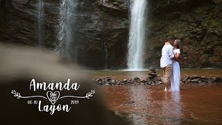 Save The Date: Amanda + Layon