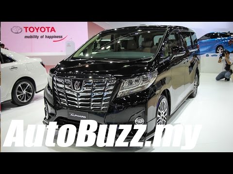 2015 Toyota Alphard First Look at Bangkok Motor Show - AutoBuzz.my