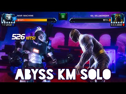 War Machine Easily Solos Abyss of Legends Killmonger